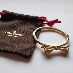 Kate Spade Gold Bow Bangle Bracelet